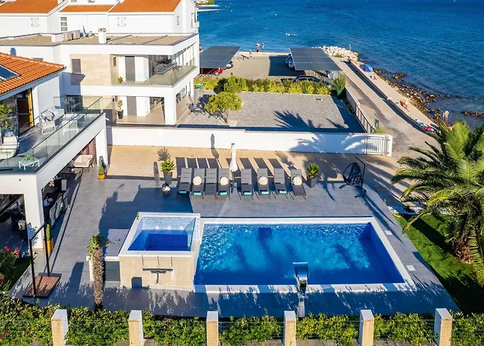 Villa Seaside Luxury With A Swimming Pool Sukosan, Zadar - 22250